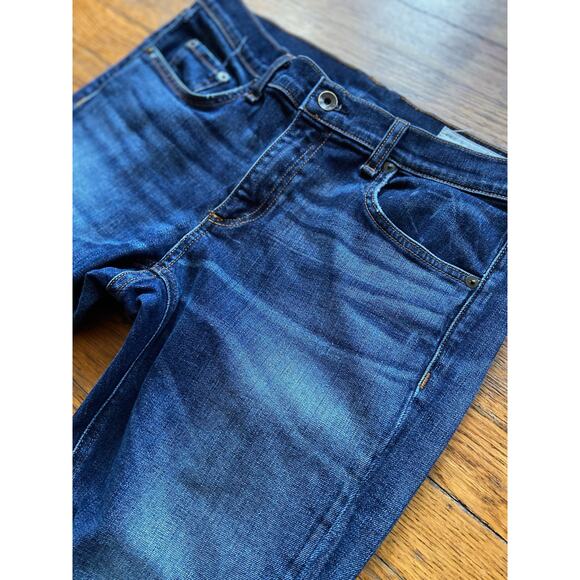 RAG & BONE ‘Jean’ Distressed Cropped Fringe Jeans Women sz 30 - Picture 2 of 14